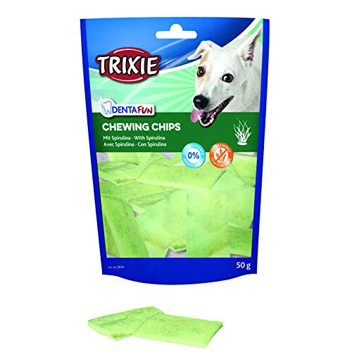 Trixie Trixie Denta Fun Chewing Chips with Spirulina Algae, 50 g
