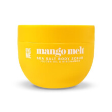 Give Me Cosmetics, Mango Melt Sea Salt Body Scrub, Exfoliating, Removes Dull, Dead Skin Cells, with Niacinamide, Coconut Oil and Jojoba Oil, Vegan