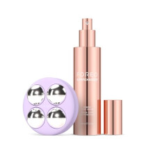 FOREO Bear 2 Body Advanced Microcurrent Sculpting Machine + Conductive Supercharged Firming Serum - Cellulite Massager & Lymphatic Drainage - Firm,