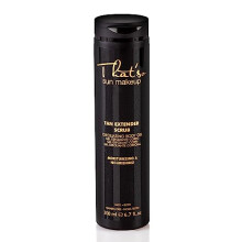 That'So Tan Extender Scrub 200ml, Pre-Tan Exfoliating Body Wash, Lime & Cucumber Scent, Cleanses, Hydrates, Exfoliates & Softens Skin For A Longer