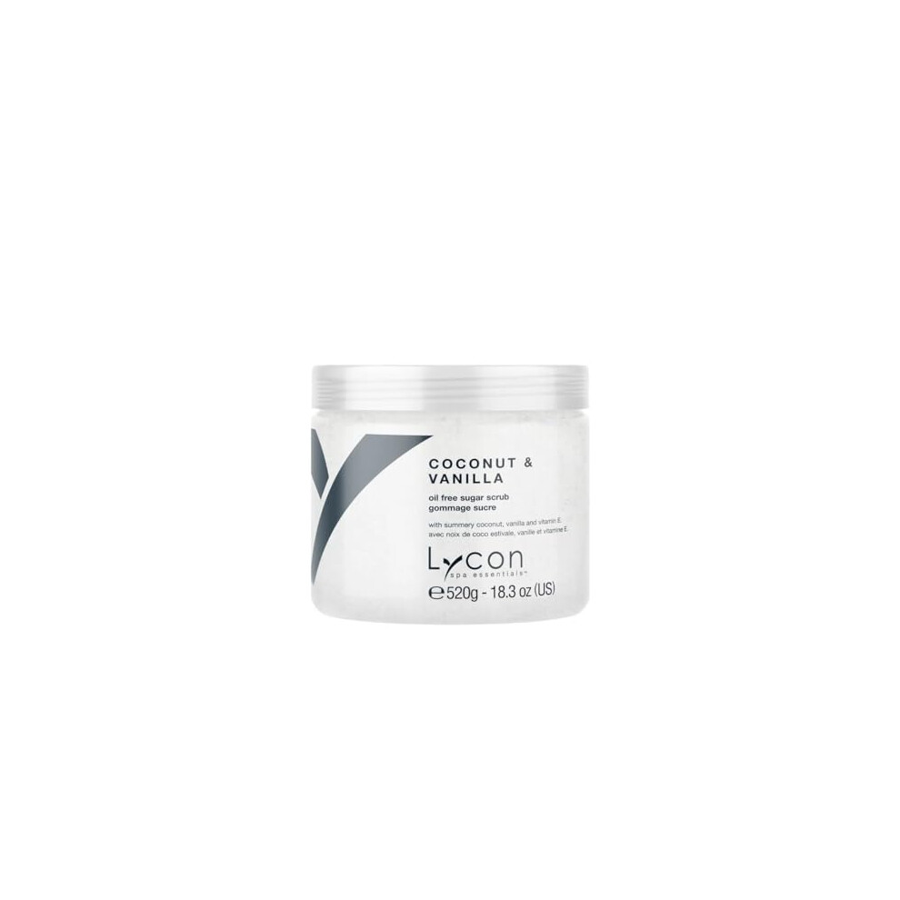 Lycon Coconut And Vanilla Sugar Body Scrub - 520G