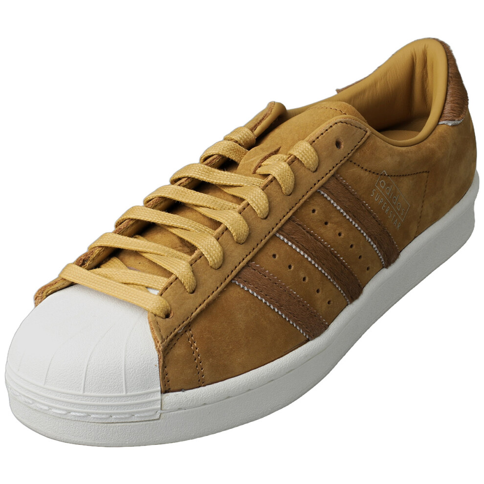 Adidas (8) Superstar Vintage Unisex Casual Trainers In Brown