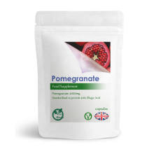 30 Capsules - Pomegranate 4000mg (V) Anti-bacterial Properties, UK (V)