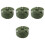 4Rouleaux Sisal Vert Résistante Pour Griffoir Chat DIY 3