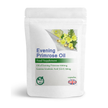 Primrose Oil EPO 1000mg (120 Capsules) Fatty Acids Hair Nails Skin UK