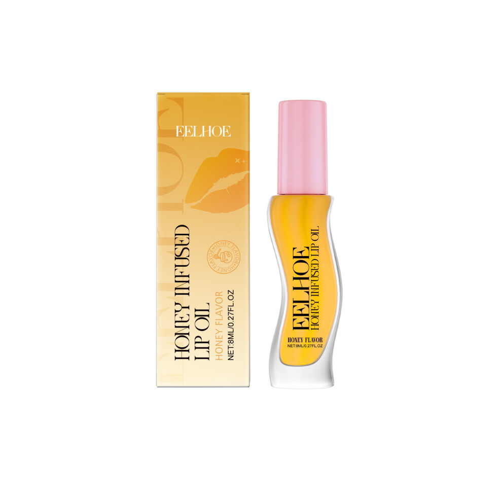EELHOE Honey Flavored Lip Oil Mildly hydrating and moisturizing lip skin daily care lip oil