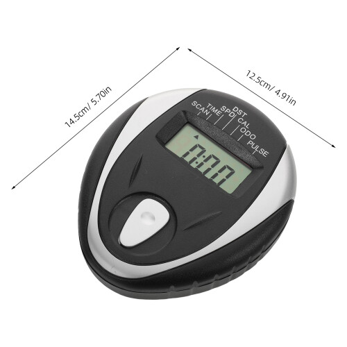 Moniteur Remplacement Fixe Noir Compteur Cardio LCD 1