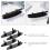 4Stk Schwarzer Acryl Pen Display Makeup Organizer Stand 6