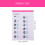 12Feuilles Outils De D'exercice Papier 2