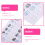 12Feuilles Outils De D'exercice Papier 5
