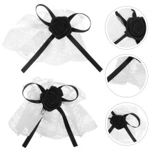 1 paar lolita- -armbändchen, , floral, atmungsaktiv,