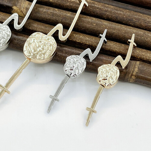 4Stk Gold Metall Knöpfe Magnetisch Für Modekleidung 2
