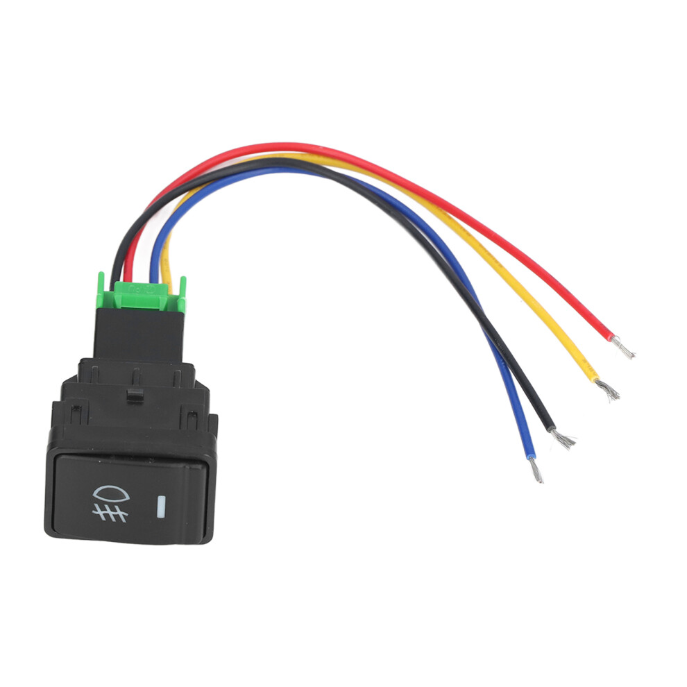 Polished 5 Pin Fog Light Switch IP67