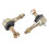 M10 Ball Joint Tie Rod Kit 2Pcs Steel 1