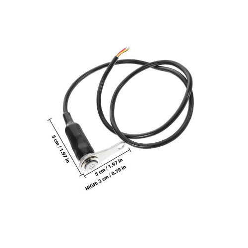Commutateur Guidon Inox Pour Phare Argenté 1