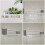 1Set Multifunctional White Wall Shelf Wooden Plastic Storage Rack 3