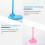 20Pièces Support D'affichage En Plastique Couleurs Variées 5