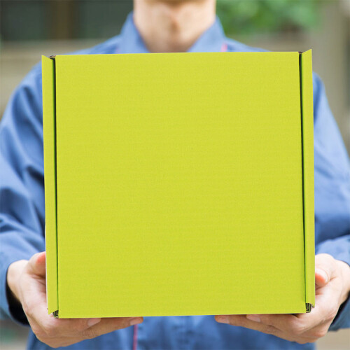 10Pcs Green Corrugated Packing Boxes for Mailing and Storage 2