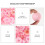 1Set Colorful Pink Resin Buttons Ideal for DIY Crafting Projects 5