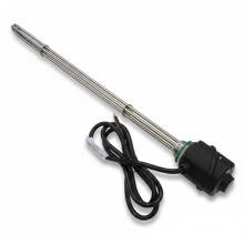 Immersion Heater 9kW 400V – G1½" Stainless Steel, Incoloy 800 Elements, Thermostats, 700mm Immersion Depth