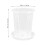 5Sets Clear Plastic Orchidee Potten Met Drainagel En Tray 2