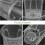 5Sets Clear Plastic Orchidee Potten Met Drainagel En Tray 5