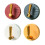4Pcs Punch-Free Household Hooks Assorted Colors Functional Door Hooks 5