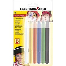 EBERHARD FABER 579107 Conjunto de 6 lápis de maquiagem rotativos