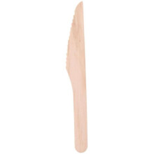 Cozinha Elegante - Facas descartáveis de madeira 12 pcs. - 8711252061733