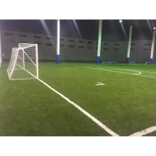 2er-Set Fußballtore für 7er Fußball, feststehend, Metallrohr, Softee Equipment - weiß - 100 mm
