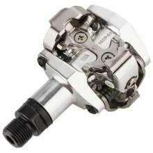 Pédales automatiques VTT - Shimano - PD-M505 Femme - Poids 443g - Gris