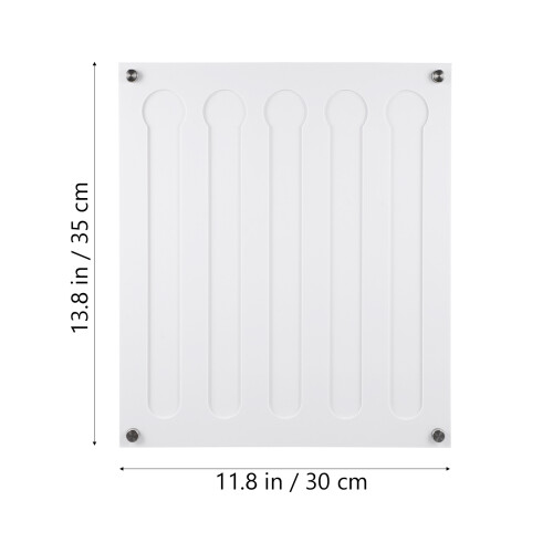 1pcs Coffee Capsule Storage Rack Acrylic 35x30cm 3mm Thick 1
