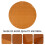 1Pc Orange Cake Demoulding Mat Reusable Non-Stick Baking Sheet 5