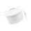 White Large Capacity Ice Cube Tray ABS Material for Storage 2