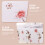 Dining Table Cloth Waterproof Kitchen Flower Elements Tablecloth 3