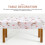 Dining Table Cloth Waterproof Kitchen Flower Elements Tablecloth 4