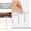 3Pcs Silver Metal Music Book Clips Multi-Use Sheet Holder Strong Grip 5