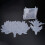 1 Set 3pcs Diy Crystal Epoxy Mold Deer Antlers Shape Mirror Mould 6