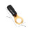 Wiring Connection Terminal Copper Black 6pcs 1.4x0.2x0.2in 2