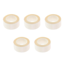5Rolls Clear Hair Adhesive Tape PU Material for DIY Wig and Extensions