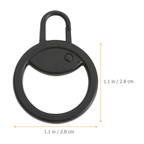 20 Pcs Labels Coat Fix Zipper Puller Jacket Replacement Slider 1
