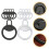 20 Pcs Labels Coat Fix Zipper Puller Jacket Replacement Slider 11
