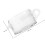 6Pcs Transparent Emergency Stop Button Covers Pc Protective Flip Case 2