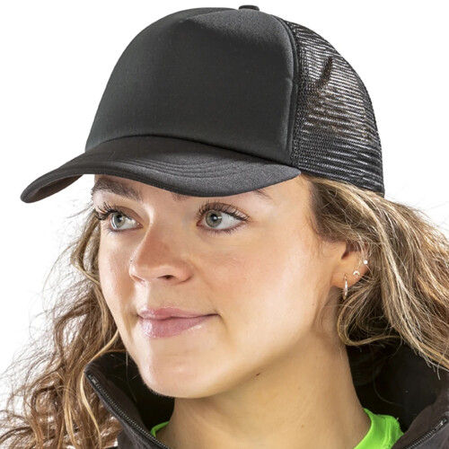 Result (One Size, Black) Result Detroit Trucker Cap 1