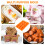2Pcs Brown Silicone Dog Shape Ice Cube Tray Flexible Molding Tool 4