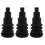 3Pcs Universal Black Rubber Firewall Grommets Durable Cable Boots 7
