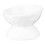 Ceramic Tilted Elevated Cat Food Bowl White 7