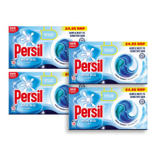 Persil Non Bio laundry capsules fast-dissolving Washing pods 60 Washes, 4 Pack