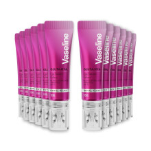 (Royal Plum) Vaseline Gluta-Hya Lip Serum Gloss Juicy Peach, Plum, Pink & Cherry 10ml, 12 Pk