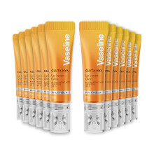 (Juicy Peach) Vaseline Gluta-Hya Lip Serum Gloss Juicy Peach, Plum, Pink & Cherry 10ml, 12 Pk